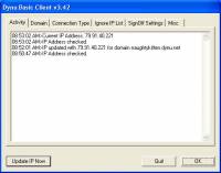 Dynu Basic Dynamic DNS Client screenshot