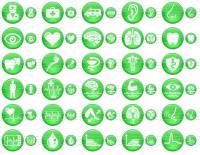 Green Medical Icons screenshot
