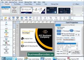 Business Card Designing Software screenshot