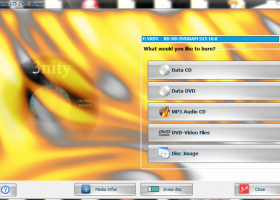 3nity CD DVD BURNER screenshot