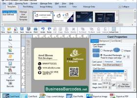 Card Designing Utility for Business screenshot