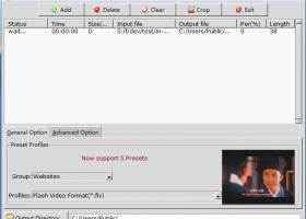 Convert WMV to FLV screenshot