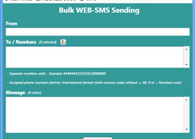2-Way SMS Messenger screenshot