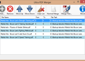 Ultra PDF Merger screenshot