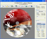 CD&DVD Label Maker screenshot