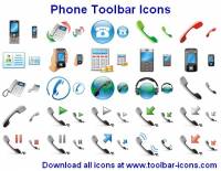 Phone Toolbar Icons screenshot