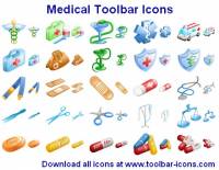 Medical Toolbar Icons screenshot