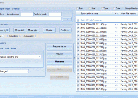 Rapid File Renamer screenshot