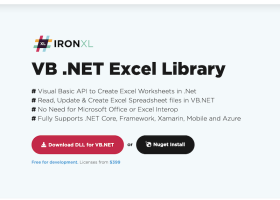 VB.Net Excel Library screenshot