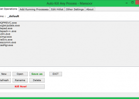 Auto Kill Any Process screenshot