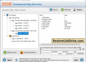 Restore USB Drive screenshot