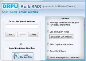 SMS App for Android screenshot