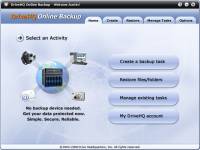 DriveHQ Online Backup Enterprise Edition screenshot