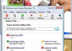 Webcam and Screen Recorder 7 screenshot
