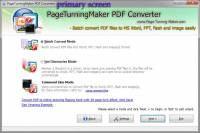 Free Page Turning Maker PDF Converter screenshot