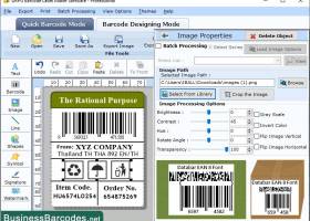 Data Bar Ean 8 Barcode Printing App screenshot