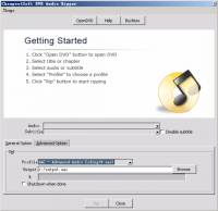 CheapestSoft DVD Audio Ripper screenshot