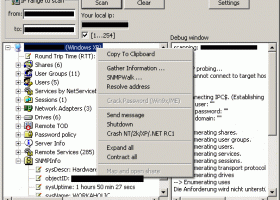 NetBIOS Enumerator screenshot