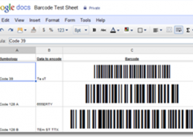 Sheets 2D Barcode Generator for Google screenshot