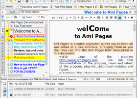 Aml Pages Portable Edition screenshot