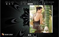 Modern Abstract Page Flipping Themes screenshot