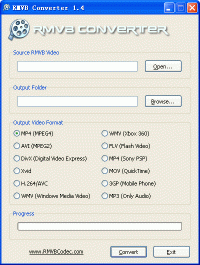 RMVB Converter screenshot