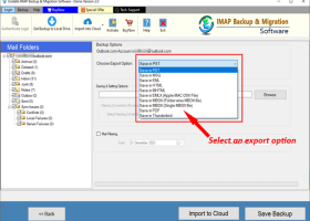 Enstella IMAP Backup and Migration Tool screenshot