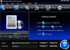 Bigasoft VOB to iPad Converter screenshot