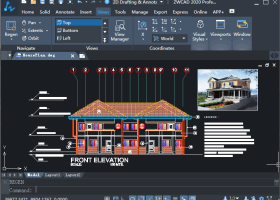 ZWCAD screenshot