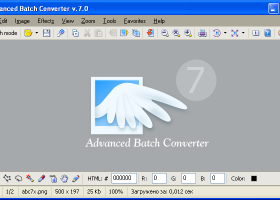 Advanced Batch Converter screenshot