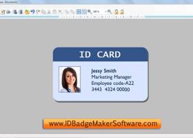 ID Badge Maker Software screenshot