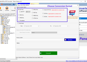 Enstella NSF to PST Converter screenshot