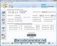 Barcode Label Generator screenshot