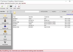 EasyBilling Invoicing Software screenshot