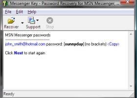 Messenger Key screenshot