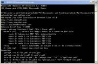 PDF Linearization Optimizer Command Line screenshot