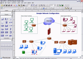 LanFlow Net Diagrammer screenshot