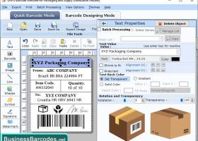 Barcode Designing Software screenshot