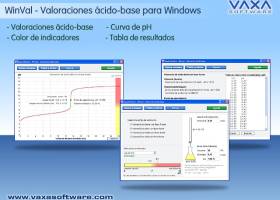 WinVal. Valoracion acido base screenshot