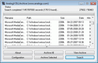 AnalogX DLL Archive screenshot