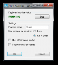 Alt+S Override screenshot