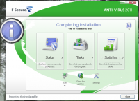 F-Secure Anti-Virus 2010 screenshot
