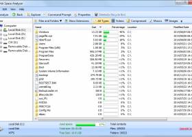 Glary Disk Explorer screenshot