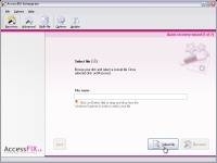 Open Microsoft Access Database screenshot