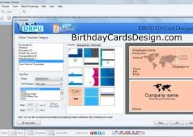 ID Cards Design Program screenshot