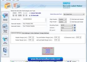 Business Barcode screenshot