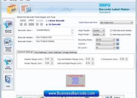 Business Barcode screenshot