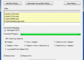 EMLX to EML Converter screenshot