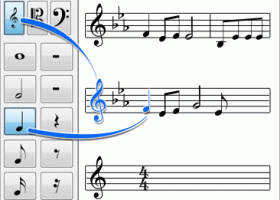 Crescendo Music Notation Editor screenshot