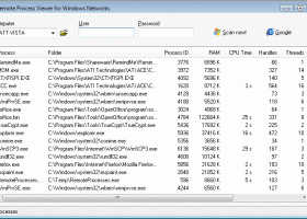 Remote Process Viewer screenshot